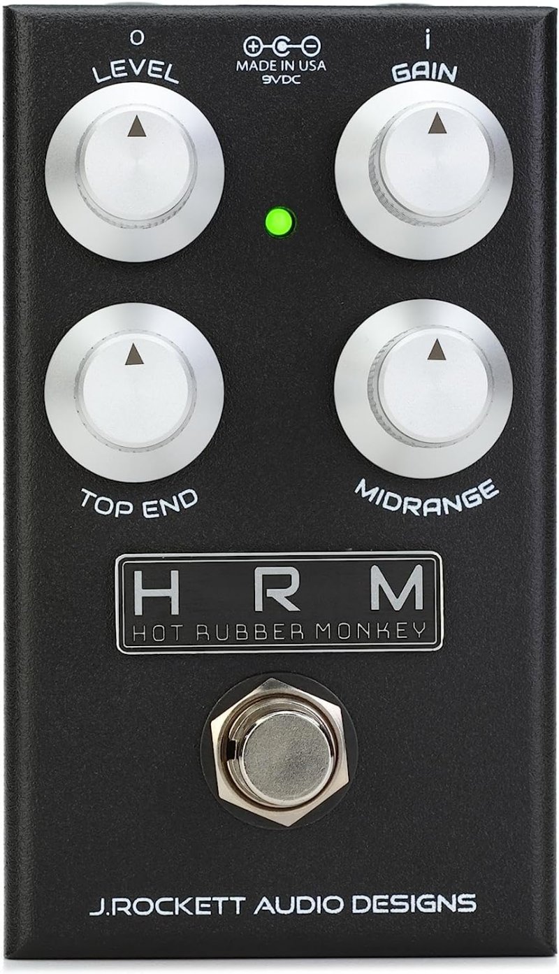 Image 0 of J. Rockett Audio Designs Hot Rubber Monkey (HRM) V2 Overdrive Pedal JRADD