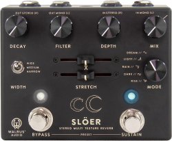 Walrus Audio Sloer Stereo Ambient Reverb - BLACK