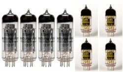 EHX Electro-Harmonix Tube Kit Set Tube Kit Set  for Carvin V3M Amp