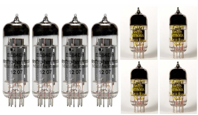 Image 0 of EHX Electro-Harmonix Tube Kit Set Tube Kit Set  for Orange Dual Terror DT30H 30W