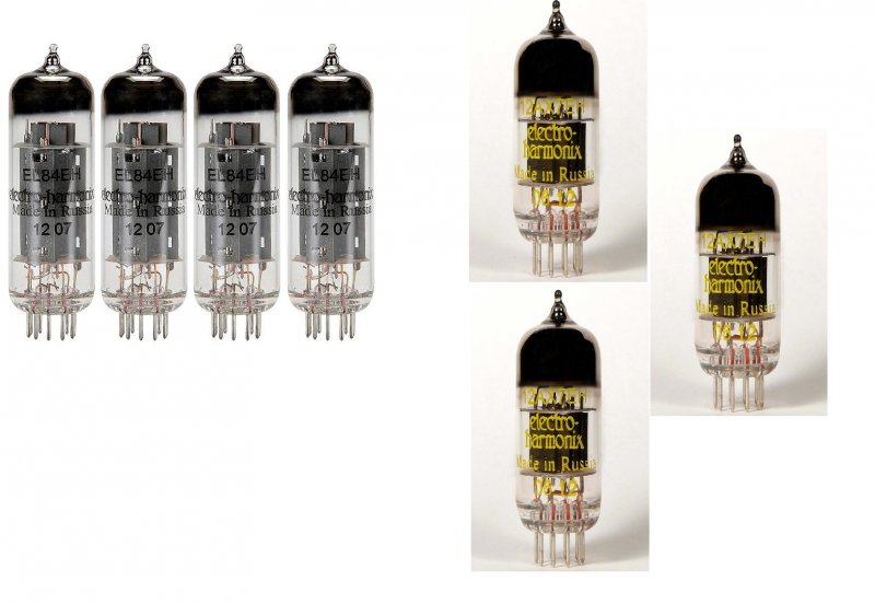 Image 0 of EHX Electro-Harmonix Tube Kit Set Tube Kit Set  for Trainwreck Liverpool 30 watt