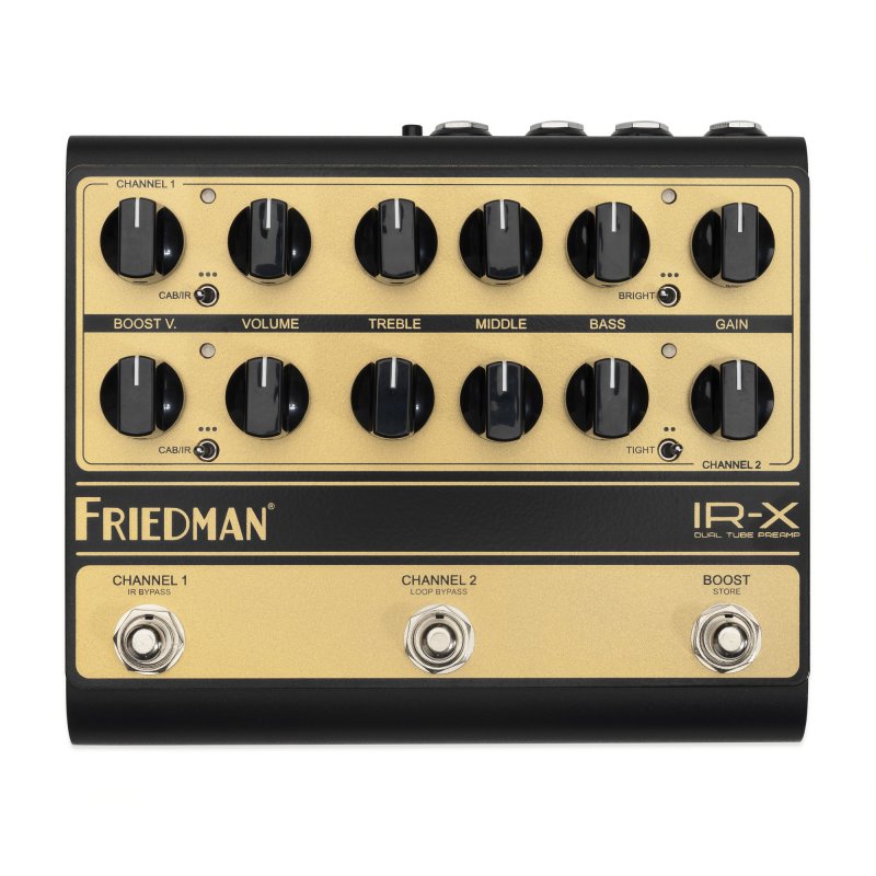 Image 0 of Friedman IR-X Dual Tube Preamp & DI - All Tube Pedal