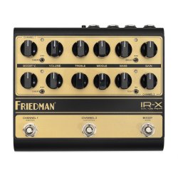 Friedman IR-X Dual Tube Preamp & DI - All Tube Pedal