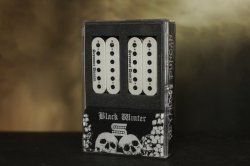 Seymour Duncan Blackened Black Winter Set **Trembucker Bridge** - White w/ Black