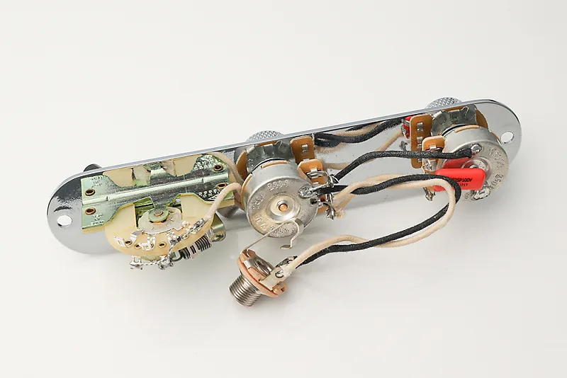 Image 1 of DiMarzio Tele Wiring Harness w/ 3-Way Switch & 250K Pots - GW2100A1