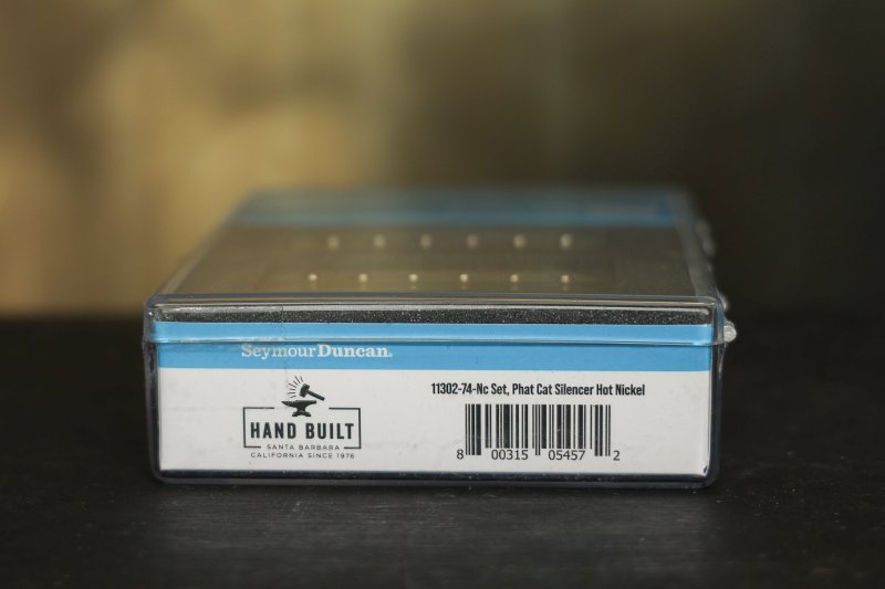 Image 2 of Seymour Duncan Hot Phat Cat Silencer Pickup Set - Nickel Cover