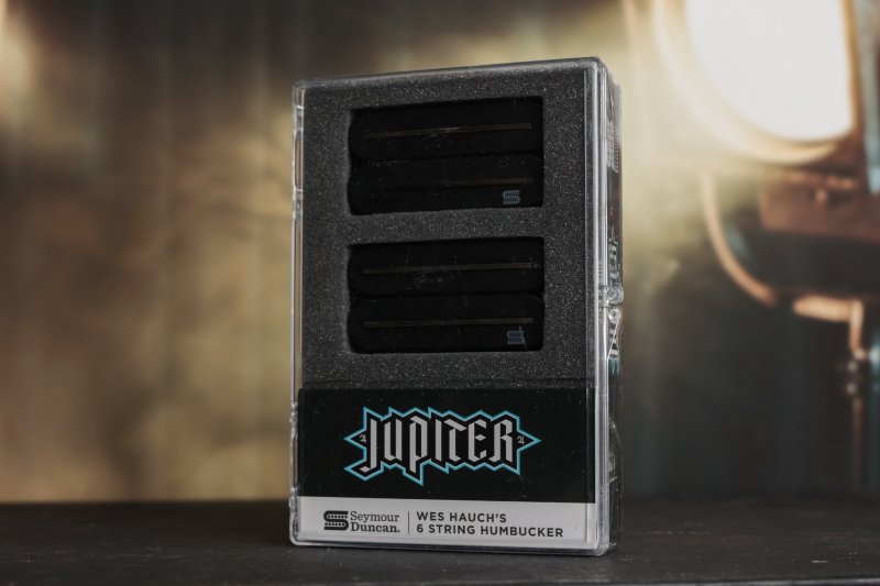 Image 0 of Seymour Duncan Wes Hauch Jupiter Signature Rails - Humbucker Pickup Set