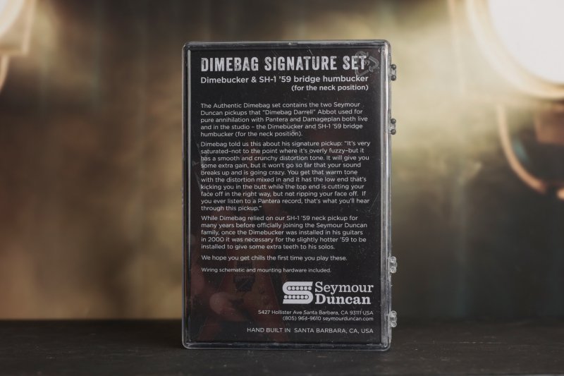 Image 1 of Seymour Duncan Dimebag Set - Signature Dimebag Darrell Humbucker Pickup Set