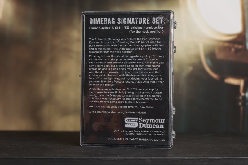 Image 1 of Seymour Duncan Dimebag Set - Signature Dimebag Darrell Humbucker Pickup Set
