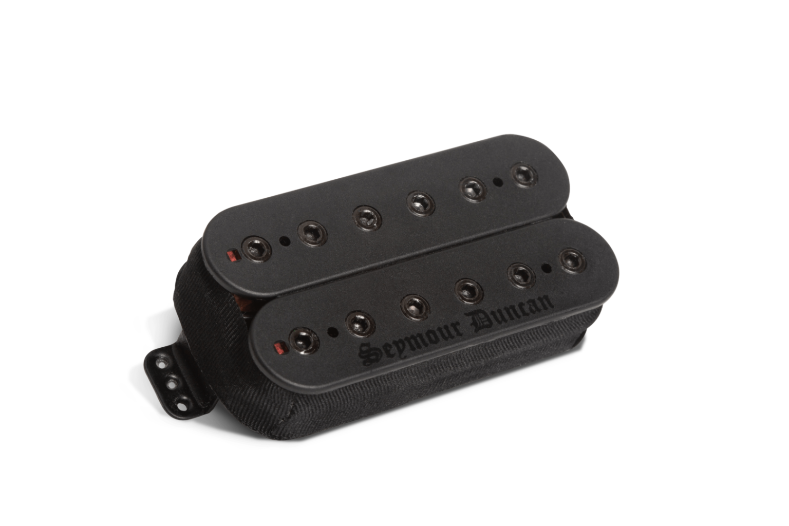 Image 3 of Seymour Duncan Blackened Black Winter Trembucker Bridge Black