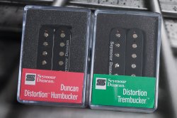 Seymour Duncan TB-6 Trembucker / SH-6N Duncan Distortion Black Pickup Set