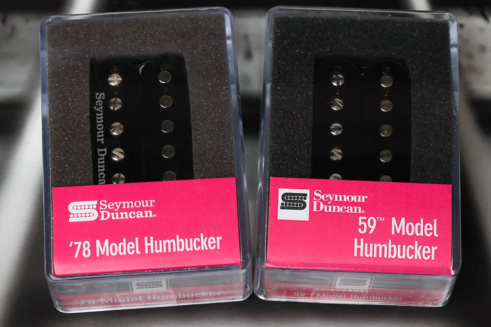 Image 0 of Seymour Duncan 78 Model Bridge / SH-1N 59 Model Neck 4 Conductor Pickups BLACK