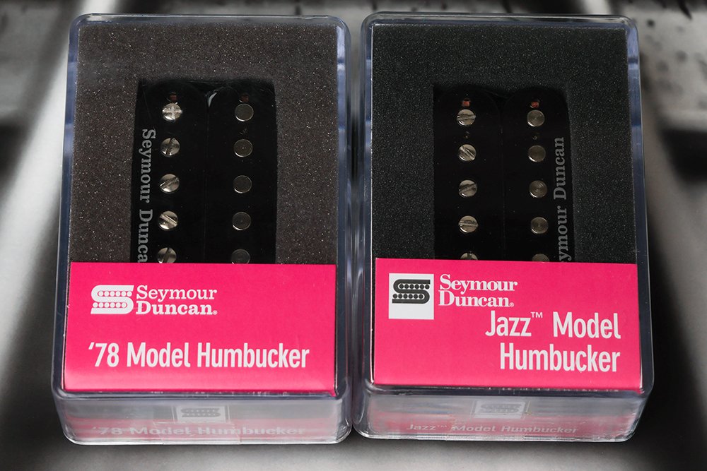 Image 0 of Seymour Duncan 78 Model Bridge / SH-2N Jazz Pickup Set BLACK