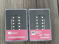 Seymour Duncan 78 Model Bridge / SH-2N Jazz Pickup Set BLACK
