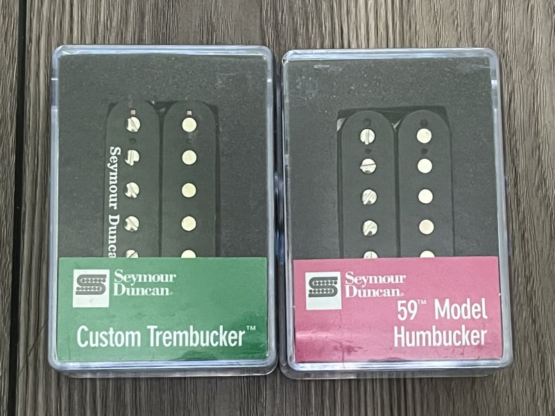 Image 0 of Seymour Duncan TB-5 Duncan Custom Trembucker / SH-1N 59 Model Neck Pickup Set