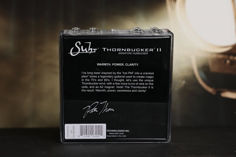 Image 1 of SUHR Thornbucker II Bridge Lead 53mm Humbucker Pickup BLACK Pete Thor