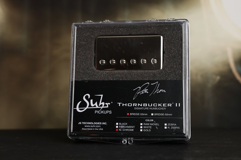 Image 0 of SUHR Thornbucker II Bridge Lead 53mm Humbucker Pickup NICKEL CHROME Pete Thorn