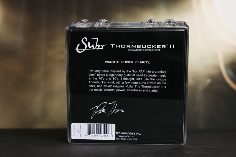Image 1 of SUHR Thornbucker II Bridge Lead 53mm Humbucker Pickup NICKEL CHROME Pete Thorn