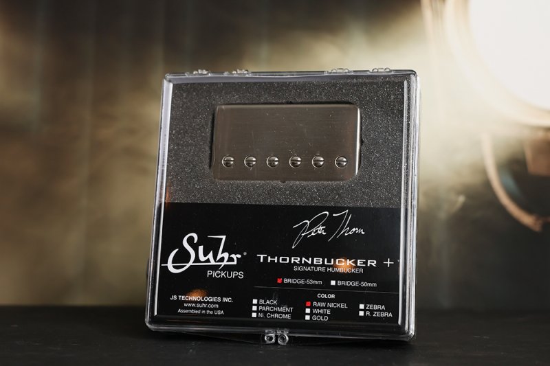 Image 0 of SUHR Thornbucker Plus Bridge Lead 53mm Humbucker Pickup RAW NICKEL Pete Thorn