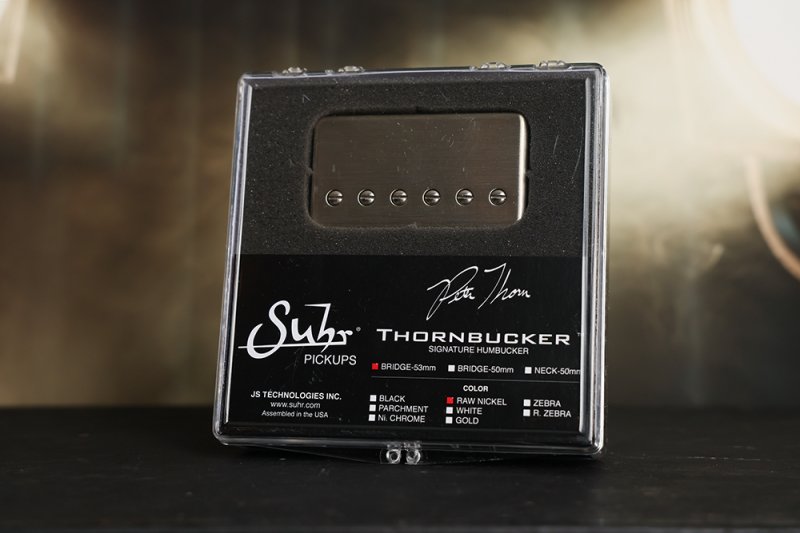 Image 0 of SUHR Thornbucker Bridge Lead 53mm Humbucker Pickup RAW NICKEL Pete Thorn