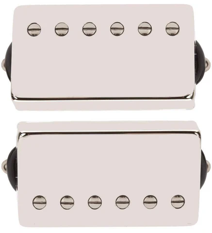 SUHR Alrdich SET Nickel Chrome - 53mm Bridge / 50mm Neck Humbucker Pickups
