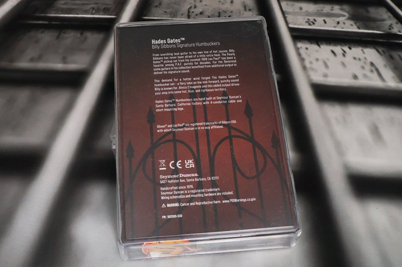Image 2 of Seymour Duncan Hades Gates Pickup Set - Gold