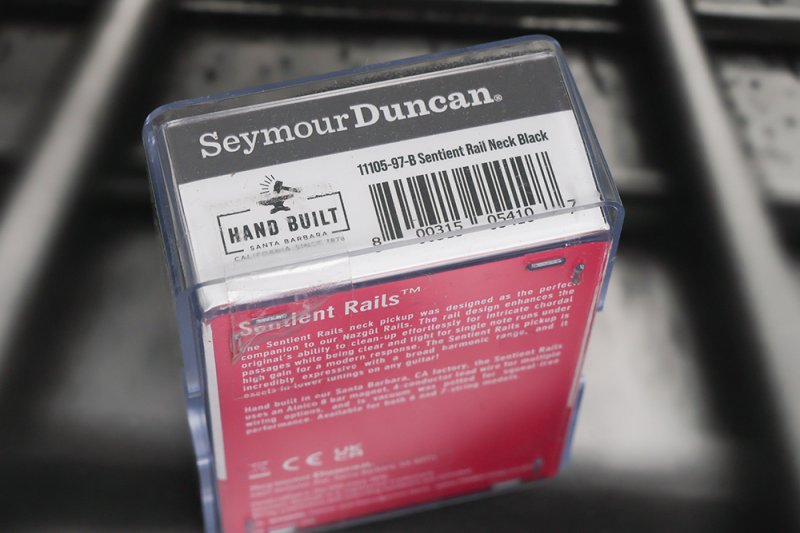 Image 2 of Seymour Duncan Sentient Rail - Black Humbucker Pickup