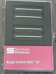 Seymour Duncan Nazgul / Sentient Rail SET Black