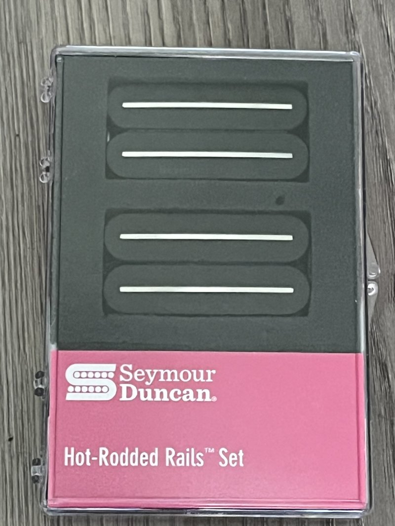 Image 0 of Seymour Duncan Hot Rodded Humbucker RAILS Pickup Set SH-4 / SH-2 JB & Jazz
