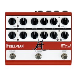 FRIEDMAN IR-J Jake E Lee All-Tube Preamp - High Voltage Dual Tube Direct Pedal