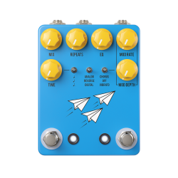 JHS Flight Delay - Blue - Reverse Analog Digital Chorus Vibrato w/ Tap Tempo