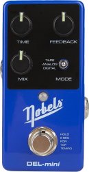 NOBELS DEL MINI Compact Stereo Delay Pedal with Tap Tempo