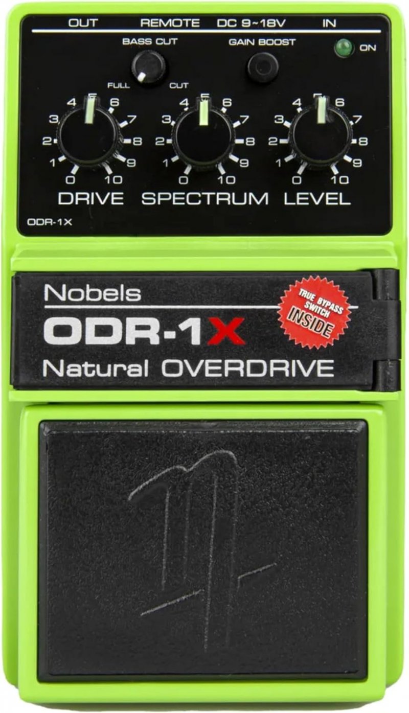 Image 0 of NOBELS ODR-1X Overdrive Pedal with Bass Cut / Gain Boost / True Bypass or Buffer