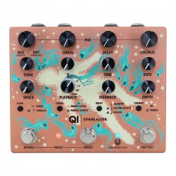 Walrus Audio Qi Etherealizer - Terracotta - Chorus / Delay / Reverb and More!