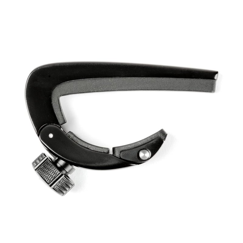 Image 0 of Dunlop DPCBK Pivot Capo - Black / 6 String Guitar Capo