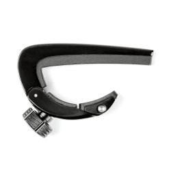 Dunlop DPCBK Pivot Capo - Black / 6 String Guitar Capo