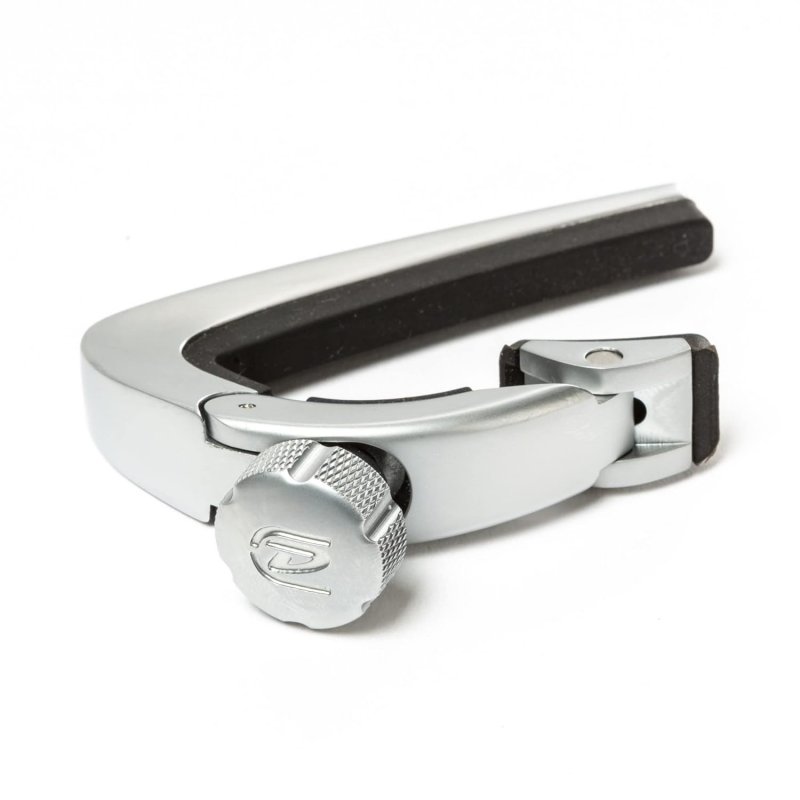 Image 1 of Dunlop DPCSC PIvot Capo / Satin Chrome 6 String Guitar Capo