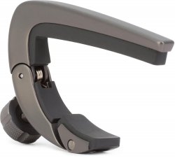 Dunlop DPCGM Pivot Capo - Gun Metal / 6 String Guitar Capo