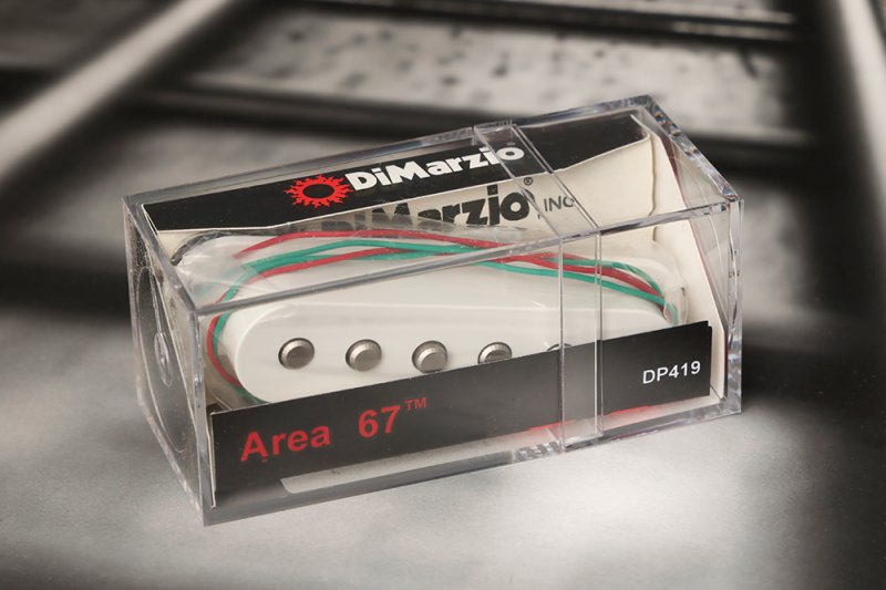 Image 0 of DiMarzio DP419W Area 67 Pickup - White / Strat