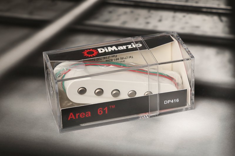 Image 0 of DiMarzio DP416W Area 61 Single Coil Pickup / Strat