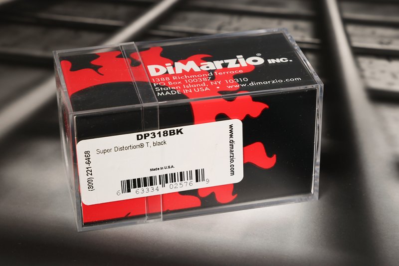Image 1 of DiMarzio DP318BK Super Distortion T Telecaster Pickup - Black Tele