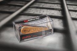 DiMarzio DP288F UtoPIA Middle Pickup Single Coil - Satin Gold / F-spaced