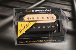 DiMarzio DP100FBC Super Distortion Humbucker - Black and Cream / F-spaced