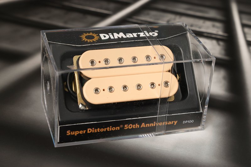 Image 0 of DiMarzio DP100CR Super Distortion Humbucker - Cream / Standard Spacing