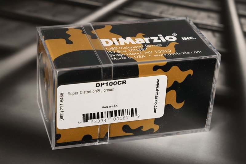 Image 1 of DiMarzio DP100CR Super Distortion Humbucker - Cream / Standard Spacing
