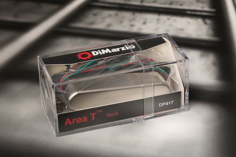 Image 0 of DiMarzio DP417C Area T Neck Pickup - Chrome Cover / Tele Telecaster