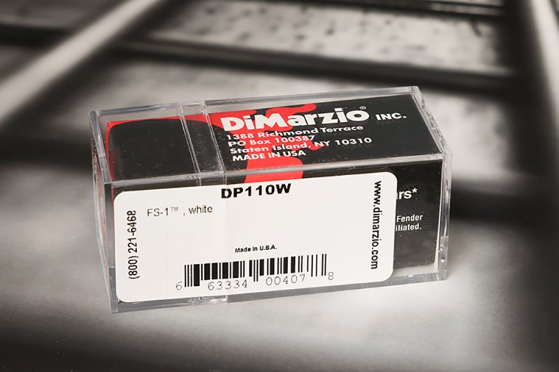 Image 1 of DiMarzio DP110W FS-1 Single Coil Pickup - White