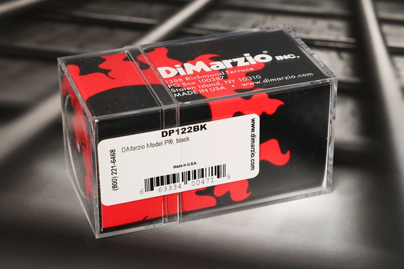 Image 1 of DiMarzio DP122BK Model P - Black / Precision Bass P-Bass Pickup