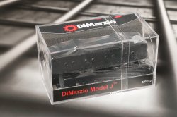 DiMarzio DP123BK Model J Neck & Bridge Set - Black