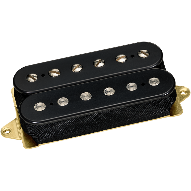 Image 2 of DiMarzio DP155FBK The Tone Zone Humbucker - Black / F-spaced